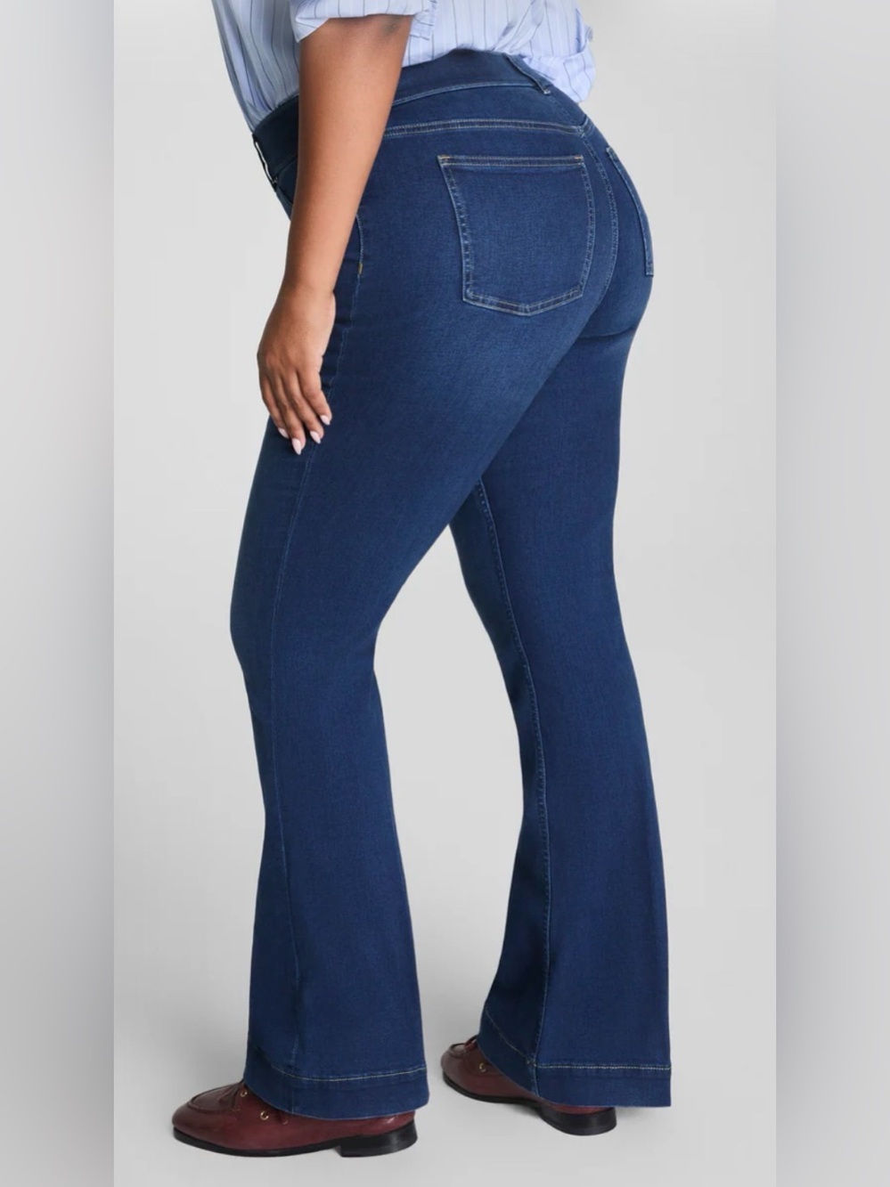 SPANX SPANXshape® EveryWear Pull-On Flare Petite Large Jeans